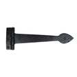 From The Anvil - Black Smooth 12" Cast T Hinge (pair) | Sku. 73226 | Trade Door Handles.