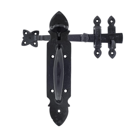 From The Anvil - Black Cast Suffolk Latch | Sku. 73264M | Trade Door Handles.
