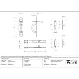 From The Anvil - Black Cast Suffolk Latch | Sku. 73264M | Trade Door Handles.
