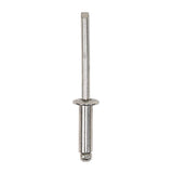 This is an image of Timco - Rivets - Dome Head - A2 Stainless Steel 4.8 x 16mm - (250 PCS Box) 748305