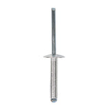This is an image of Timco - Rivets - Flange Head - Aluminium 4.8 x 12mm - (40 PCS TIMpac) 748918P