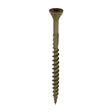This is an image of Timco - C2 Deck-Fix Screws - TX - Countersunk with Ribs - Twin-Cut - Green 4.5 x 75mm - (120 PCS TIMbag) 75C2DB