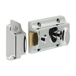 This is an image of Timco - Traditional Nightlatch - Chrome 91 case / 60 backset (1 Each Box) 765999