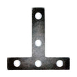 This is an image of Timco - Tee Plates - Zinc 76 x 76 x 16mm - (25 PCS Box) 76TPL