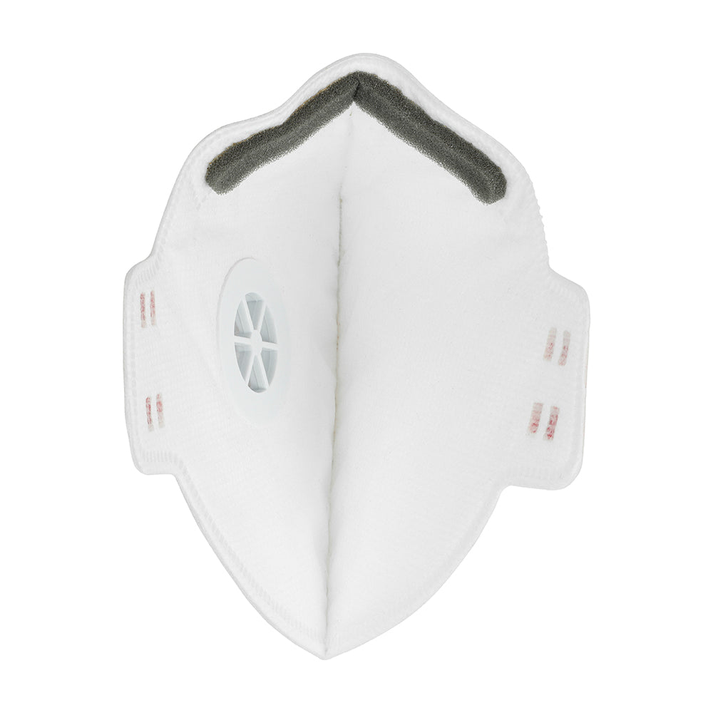 This is an image of Timco - FFP3 Fold Flat Masks with Valve One Size (3 Pieces Bag) 770008