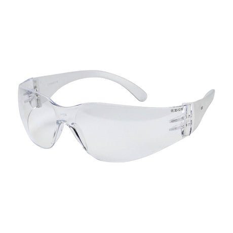 This is an image of Timco - Standard Safety Glasses - Clear One Size (1 Each Bag) 770023