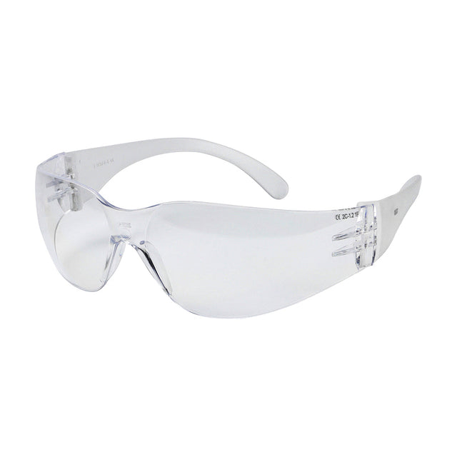 This is an image of Timco - Standard Safety Glasses - Clear One Size (1 Each Bag) 770023