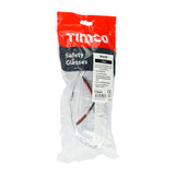 This is an image of Timco - Slimfit Safety Glasses - Clear One Size (1 Each Bag) 770505