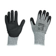 This is an image of Timco - High Cut Gloves - PU Coated HPPE Fibre with Glass Fibre Large (1 Pairs Backing Card) 770745