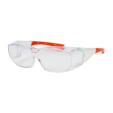 This is an image of Timco - Slimfit Overspecs Safety Glasses - Clear One Size (1 Each Bag) 770753