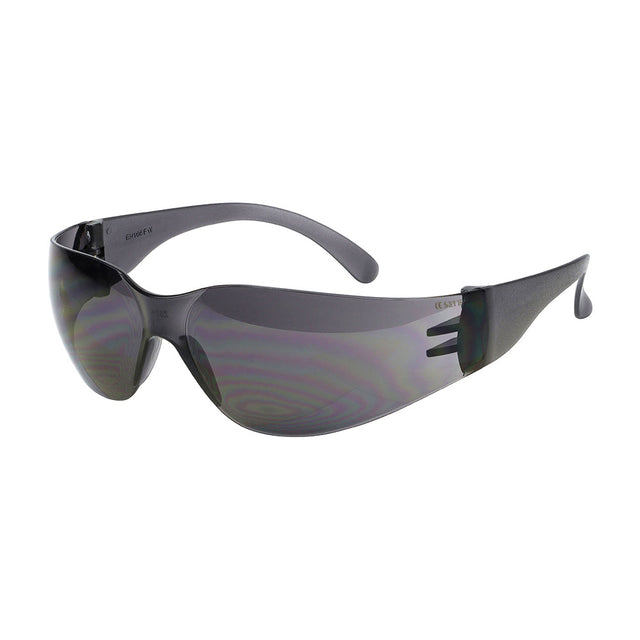 This is an image of Timco - Standard Safety Glasses - Smoke One Size (1 Each Bag) 770800