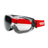 This is an image of Timco - Sports Style Safety Goggles - Clear Clear (1 Each Box) 770963