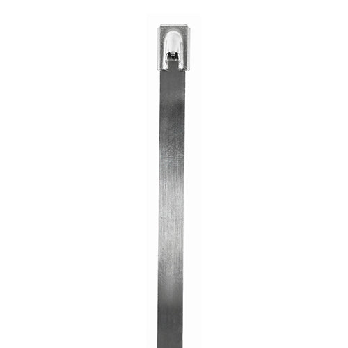 This is an image of Timco - Cable Ties - Stainless Steel 7.9 x 350mm - (100 PCS Bag) 79350CTSS