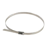 This is an image of Timco - Cable Ties - Stainless Steel 7.9 x 350mm - (100 PCS Bag) 79350CTSS