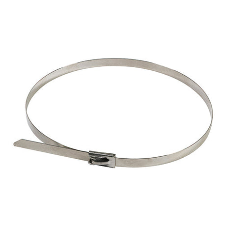 This is an image of Timco - Cable Ties - Stainless Steel 7.9 x 350mm - (100 PCS Bag) 79350CTSS