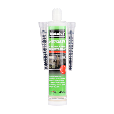 This is an image of Timco - Metoset Concrete Repair Resin - Sand 480g (1 Each Cartridge) PCS79418