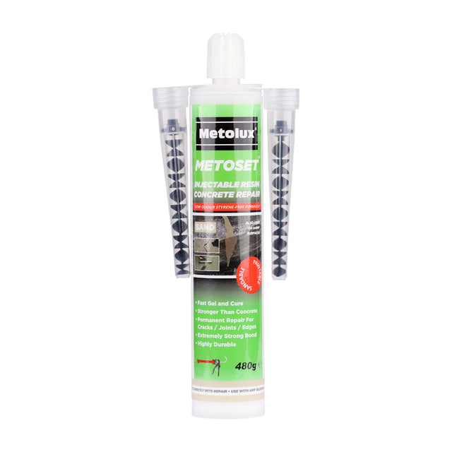 This is an image of Timco - Metoset Concrete Repair Resin - Sand 480g (1 Each Cartridge) PCS79418