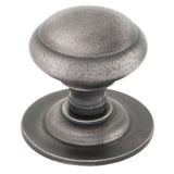 From The Anvil - Antique Pewter Round Centre Door Knob | Sku. 83505 | Trade Door Handles.