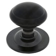 From The Anvil - Black Round Centre Door Knob | Sku. 83506 | Trade Door Handles.