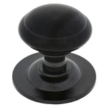 From The Anvil - Black Round Centre Door Knob | Sku. 83506 | Trade Door Handles.