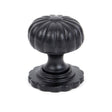 From The Anvil - Black Flower Cabinet Knob - Small | Sku. 83507 | Trade Door Handles.