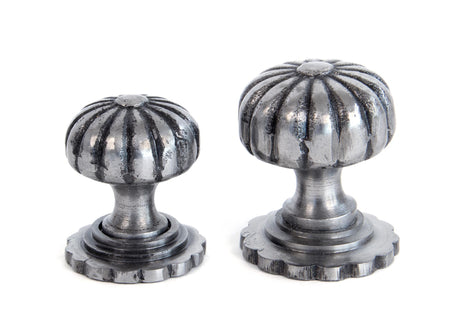 From The Anvil - Natural Smooth Flower Cabinet Knob - Small | Sku. 83508 | Trade Door Handles.