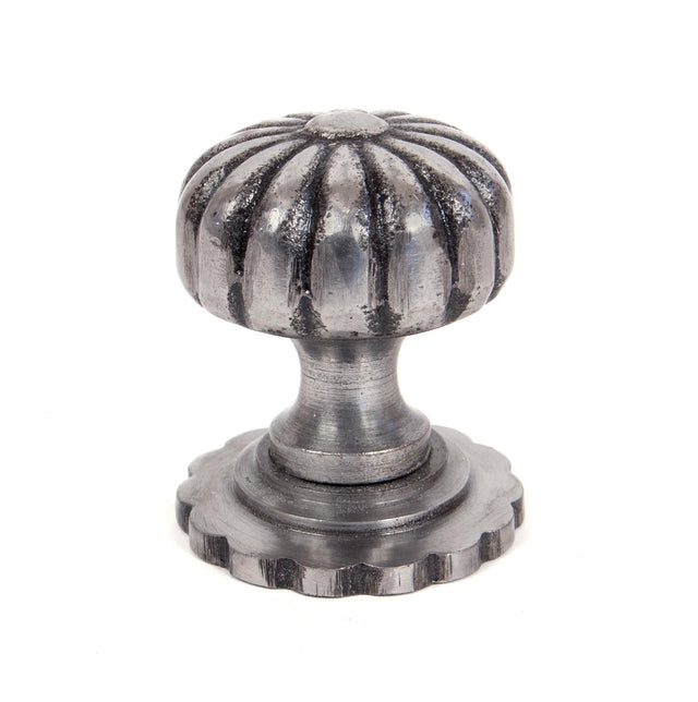 From The Anvil - Natural Smooth Flower Cabinet Knob - Small | Sku. 83508 | Trade Door Handles.