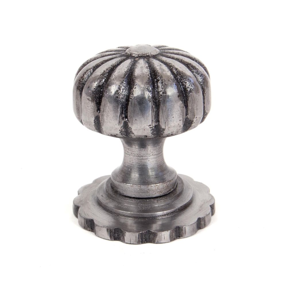 From The Anvil - Natural Smooth Flower Cabinet Knob - Small | Sku. 83508 | Trade Door Handles.