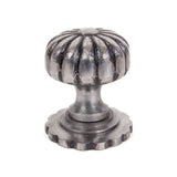 From The Anvil - Natural Smooth Flower Cabinet Knob - Small | Sku. 83508 | Trade Door Handles.