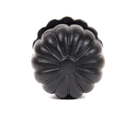 From The Anvil - Black Flower Cabinet Knob - Large | Sku. 83509 | Trade Door Handles.