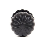 From The Anvil - Black Flower Cabinet Knob - Large | Sku. 83509 | Trade Door Handles.
