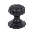 From The Anvil - Black Flower Cabinet Knob - Large | Sku. 83509 | Trade Door Handles.
