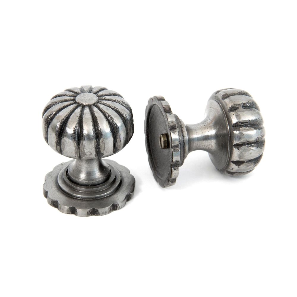 From The Anvil - Natural Smooth Flower Cabinet Knob - Large | Sku. 83510 | Trade Door Handles.