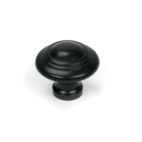 From The Anvil - Black Ringed Cabinet Knob - Small | Sku. 83511 | Trade Door Handles.