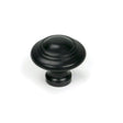 From The Anvil - Black Ringed Cabinet Knob - Small | Sku. 83511 | Trade Door Handles.