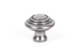 From The Anvil - Natural Smooth Ringed Cabinet Knob - Small | Sku. 83512 | Trade Door Handles.