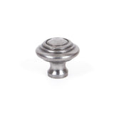 From The Anvil - Natural Smooth Ringed Cabinet Knob - Small | Sku. 83512 | Trade Door Handles.