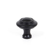 From The Anvil - Black Ringed Cabinet Knob - Large | Sku. 83513 | Trade Door Handles.