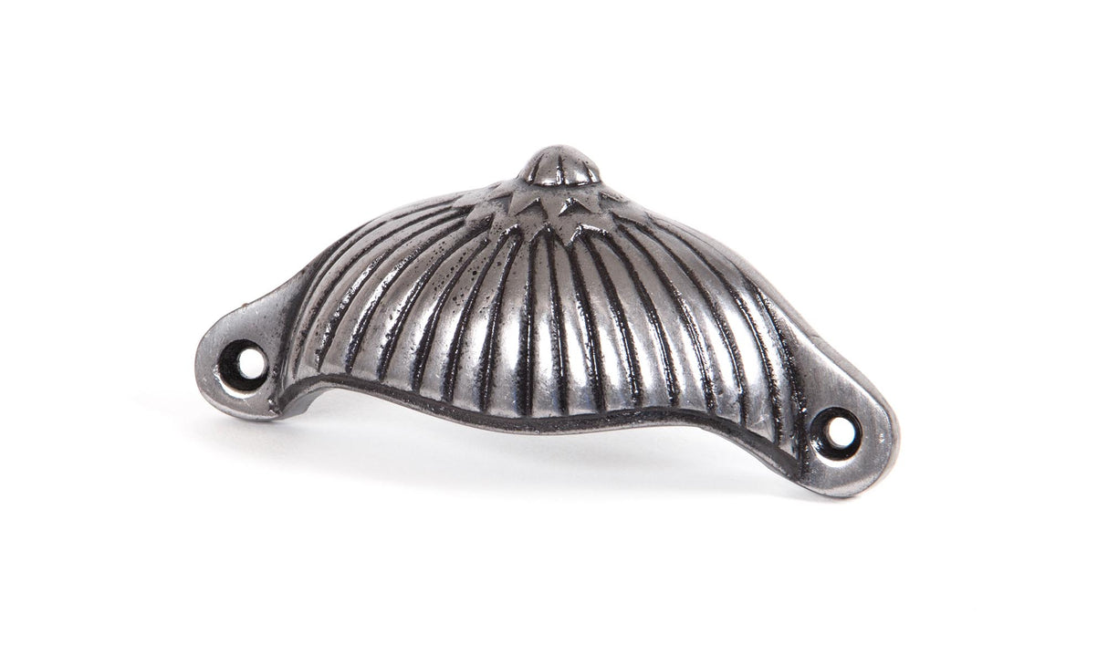From The Anvil - Natural Smooth 4" Flower Drawer Pull | Sku. 83517 | Trade Door Handles.