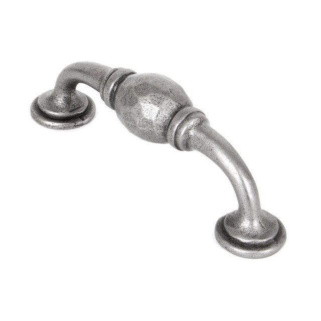 From The Anvil - Natural Smooth 5" Hammered D Handle | Sku. 83527 | Trade Door Handles.