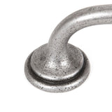 From The Anvil - Natural Smooth 10" Hammered D Handle | Sku. 83528 | Trade Door Handles.