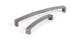 From The Anvil - Natural Smooth 5 1/2" Ribbed Pull Handle | Sku. 83530 | Trade Door Handles.
