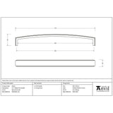 From The Anvil - Natural Smooth 8ÃƒÆ’Ã†€™Ãƒ€ ‚¬„¢ÃƒÆ’‚¬ €š¬€ž¢ÃƒÆ’Ã†€™¢ÃƒÆ’¢€š¬Ã…¡¬ÃƒÆ’‚¬¦¡ÃƒÆ’Ã†€™Ãƒ€ ‚¬„¢ÃƒÆ’¢‚¬Å¡¬Ãƒ€¦¡ÃƒÆ’Ã†€™€š¬Ã…¡ÃƒÆ’‚¬Å¡¼" Ribbed Pull Handle | Sku. 83532 | Trade Door Handles.