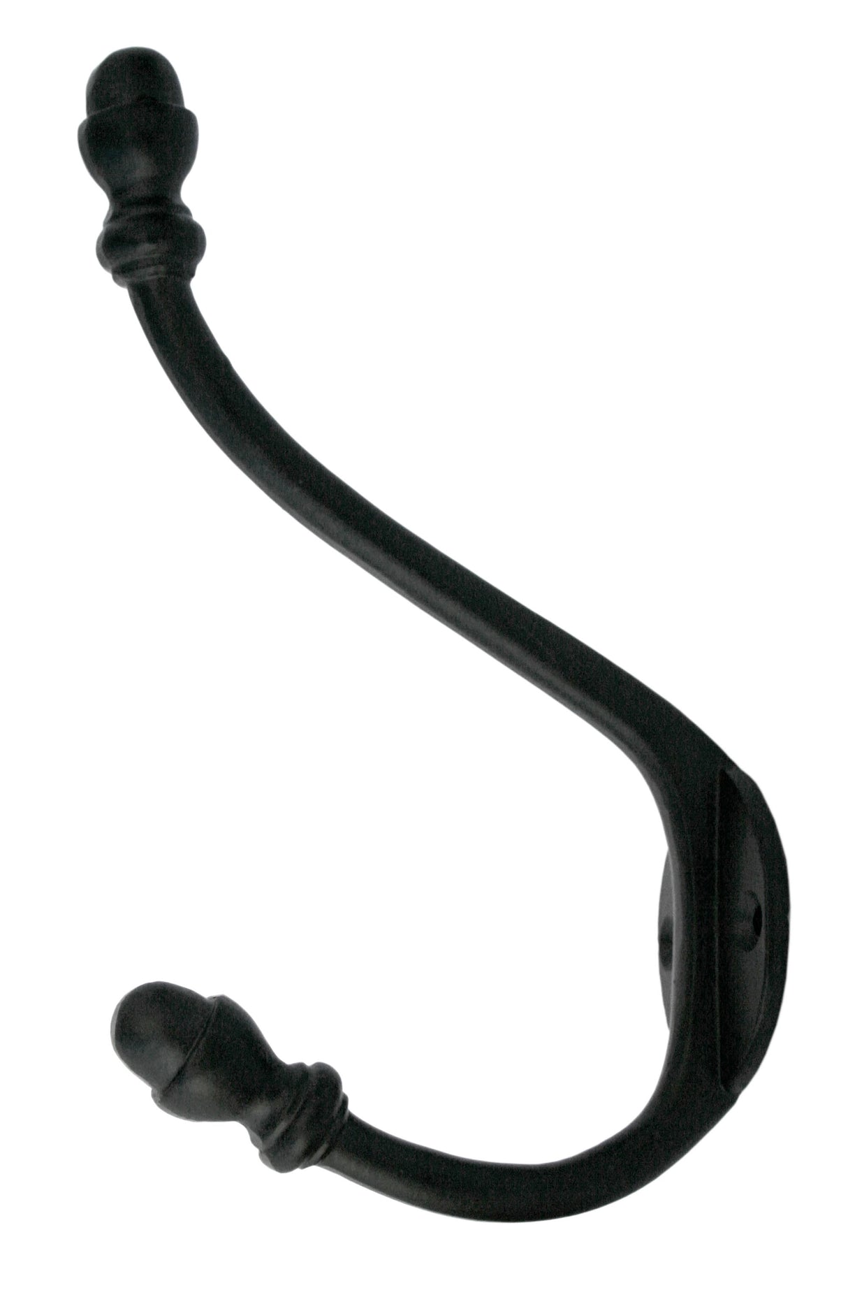 From The Anvil - Black 6 1/2" Hat & Coat Hook | Sku. 83542 | Trade Door Handles.