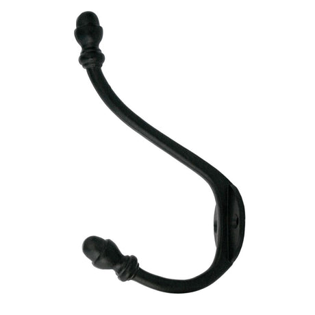 From The Anvil - Black 6 1/2" Hat & Coat Hook | Sku. 83542 | Trade Door Handles.