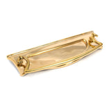 From The Anvil - Polished Brass Art Deco Letter Plate | Sku. 83545 | Trade Door Handles.