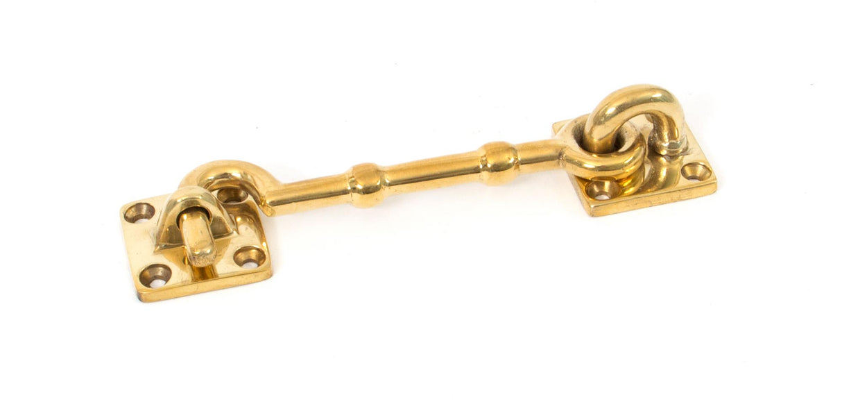 From The Anvil - Polished Brass 4" Cabin Hook | Sku. 83548 | Trade Door Handles.