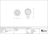 From The Anvil - Polished Brass Spiral Cabinet Knob - Medium | Sku. 83551 | Trade Door Handles.