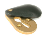 From The Anvil - Ebony Plain Escutcheon | Sku. 83559 | Trade Door Handles.