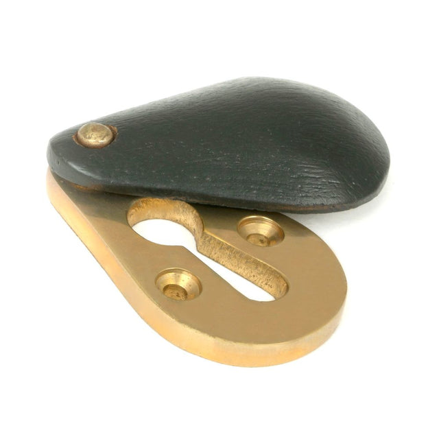 From The Anvil - Ebony Plain Escutcheon | Sku. 83559 | Trade Door Handles.